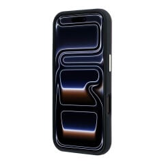 Apple iPhone 18 Pro Max Kılıf Guess Orjinal Lisanslı PU Yazı ve 4G Büyük Metal Logolu Kapak