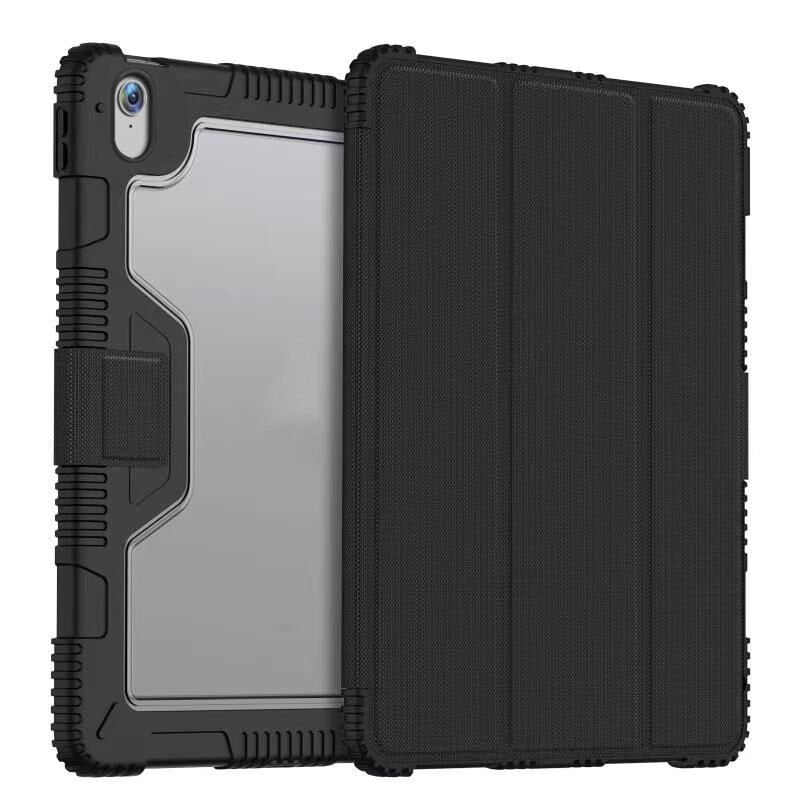 Apple iPad 10.9 2022 (10.Nesil) Raptic Armor Serisi Airbagli Katlanabilir Standlı Smart Cover Kılıf
