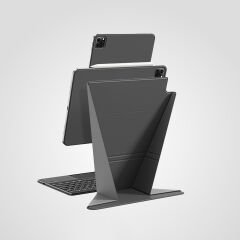 Apple iPad Air 13 2024 Amazingthing Matte Pro Mag Folio Katlanabilir Magnetik Standlı Kılıf