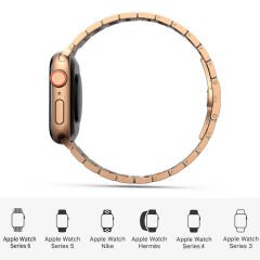 Apple Watch 42/44 mm Wiwu Resin Steel Belt Metal Kordon Pembe