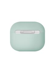 UNIQ Better By Design Airpods 4 (4.Nesil) Uyumlu Kılıf Lino Serisi Silikon Kablosuz Şarj Destekli Koruyucu Yeşil