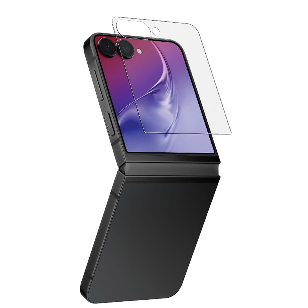 Uniq Samsung Galaxy Z Flip 8 Optix Covex Vivid Cam Ekran Koruyucu