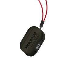 Apple Airpods Pro 2 Kılıf SkinArma PU Deri Tasarım Spunk Kılıf Koyu Yeşil