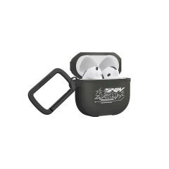 Apple Airpods 4 Kılıf Skinarma Transparan Mat Tasarım Kinzoku Kılıf