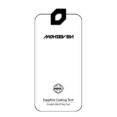 Apple iPhone 17 Pro Max Mohseven Safir Coating HD 3D Glue Temperli Cam Ekran Koruyucu
