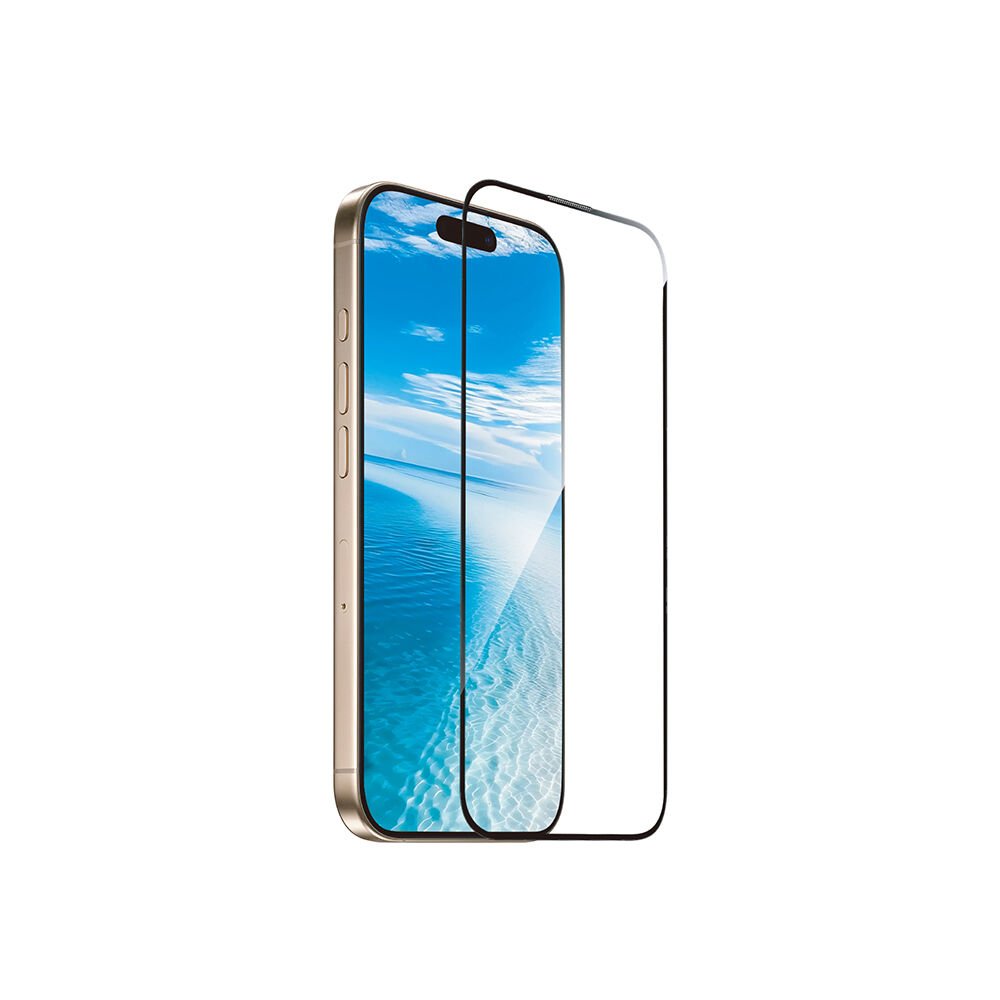Apple iPhone 17 Pro Max Wiwu GT-008 Polimer Oleofobik Kaplama Şeffaf Pürüzsüz Temperli Cam Ekran Koruyucu
