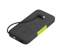 Infinity Lab Instantgo 10.000 Mah Lightning Iphone Uyumlu Kablolu Siyah Powerbank Siyah