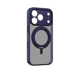 Momax CaseForm Roller Magnetic Case iPhone 17 Pro Mavi 