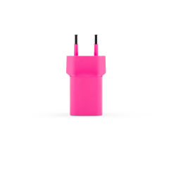 Ttec SmartCharger GAN 20W PD Seyahat Hızlı Şarj Aleti + USB-C - Lightning 120cm Kablo Neon Neon Pembe
