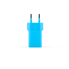 Ttec SmartCharger GAN 20W PD Seyahat Hızlı Şarj Aleti + USB-C - Lightning 120cm Kablo Neon Neon Mavi