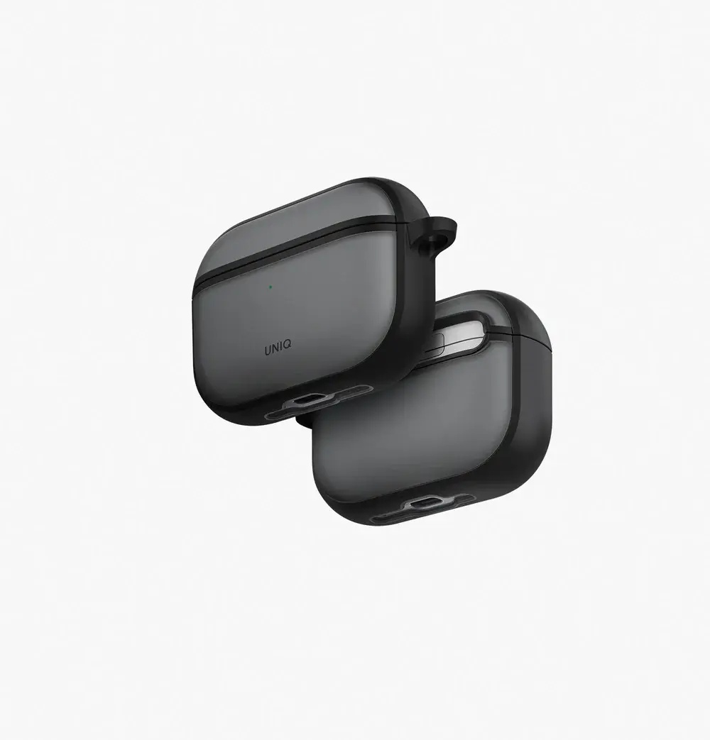 UNİQ Veren Mat AirPods Kılıfı AirPods Pro (3. Nesil) Siyah