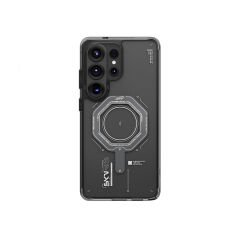 Galaxy S26 Ultra Kılıf Skinarma M-safe Şarj Özellikli Airbag Tasarımlı Magma Kılıf