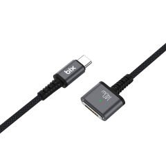 Bix BXM3C 140 W Type-C To Magsafe 3 Macbook Uyumlu Şarj Kablosu
