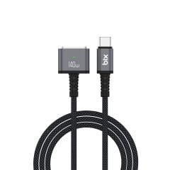 Bix BXM3C 140 W Type-C To Magsafe 3 Macbook Uyumlu Şarj Kablosu