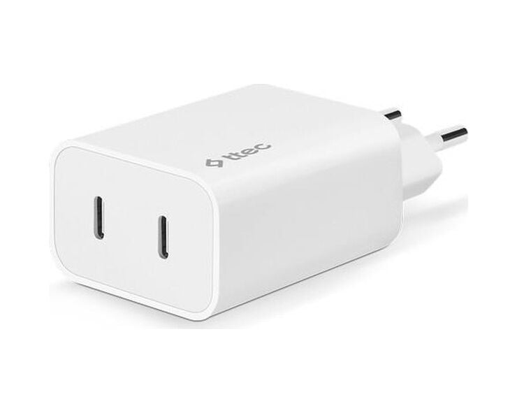 ttec SmartCharger Duo PD 40W Seyahat Hızlı Şarj Aleti USB-C + USB-C