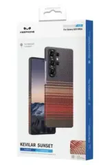 Keephone Samsung S25 Ultra Kevlar Seanova Magsafe Kılıf - Sunrise