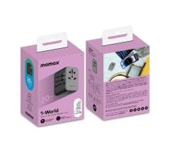 Momax Ua11 1-world 20w Pd Global Seyahat Hızlı Şarj Cihazı Güç Adaptörü Siyah