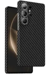 Keephone Samsung Galaxy S25 Ultra Kevlar Magsafe Kılıf - Siyah