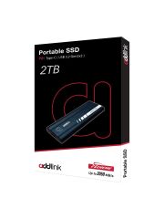 Addlink P21 2TB 2000-1950MB/S USB 3.2 Gen2 Type-C Portable Taşınabilir SSD AD2TBP21B2K