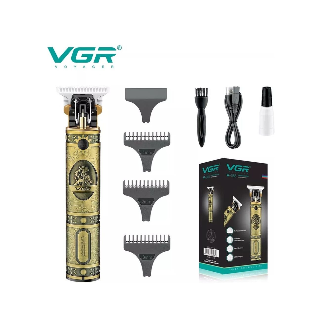 Vgr V-085 Saç Sakal Tıraş Makinesi Altın