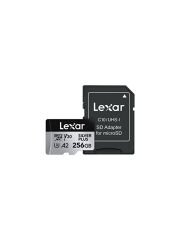 Lexar 256GB Yüksek Performanslı Silver Plus Microsdxc Uhs-I 205MB/S Okuma 150MB/S Yazma Hafıza Kartı
