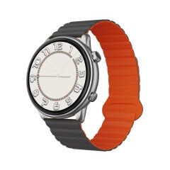 Bix SW02AI Amoled Akıllı Saat (Distribütör Garantili) Gri - Turuncu
