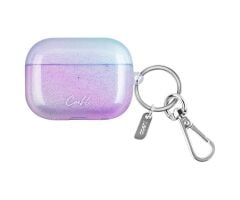 Airpods Pro 2 Uyumlu Kılıf Parlak Renk Geçişli Coehl Linear Kapak Mor