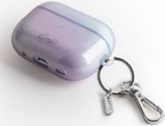 Airpods Pro 2 Uyumlu Kılıf Parlak Renk Geçişli Coehl Linear Kapak Mor