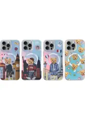 Zuck Bear Zuckbear Apple iPhone 16 Pro Max Uyumlu Darnell Frosted Laser Magsafe Kılıf