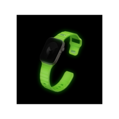 Uniq Stride Se Fkm Apple Watch Kordon 44/45/46/49mm - Fosforlu Lume Bej