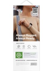 Unıq Better By Design Apple Watch 49mm Ultra 2/1 Kordon Stride Serisi Sınırlı Sayıda Üretim Fluoroelastomer Kauçuk Malzeme Sarı Bej