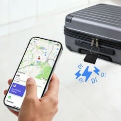 Micflip P25 TSA Kilit ve Find My Takip Özellikli Valiz Seyehat Kiliti
