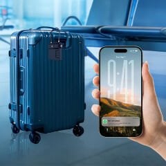 Micflip P25 TSA Kilit ve Find My Takip Özellikli Valiz Seyehat Kiliti