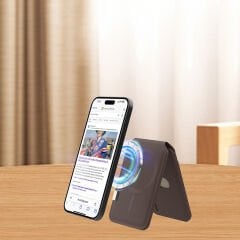 Micflip P17 iOS Cihazlara Özel Magnetik Standlı Kartlık