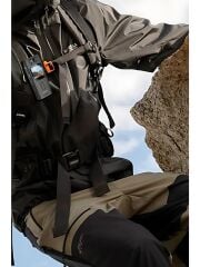 Km25 1080p 180 Derece Vücut Kamerası 1.3 Inch Hd Ekranlı Gece Görüşlü Aksiyon Kamerası - Siyah