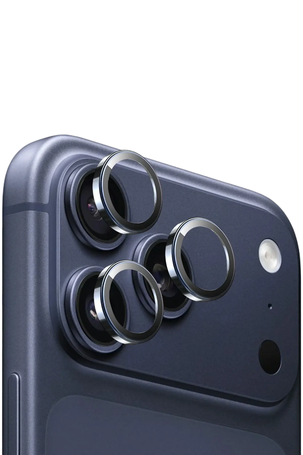 Keephone Apple iPhone 17 Pro Max Sapphire PVD Kamera Lens Lacivert