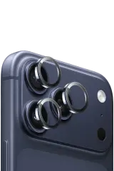 Keephone Apple iPhone 17 Pro Max Sapphire PVD Kamera Lens Lacivert