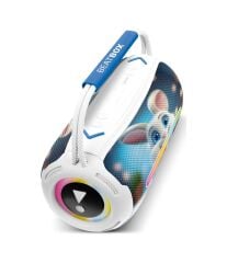 Powerway Beatbox Led Işıklı USB SD Aux FM Radyo Bluetooh Hoparlör Renkli