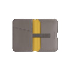 Uniq Lyden DS RFID-Block Manyetik Cüzdan Koyu Yeşil - Sarı