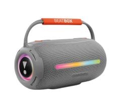 Powerway Beatbox Bluetooh Led Işıklı Hoparlör Gri