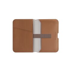 Uniq Lyden DS RFID-Block Manyetik Cüzdan Karamel - Bej