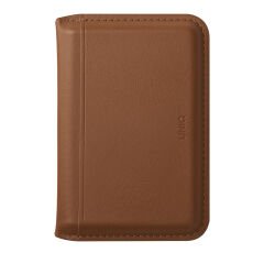 Uniq Lyden DS RFID-Block Manyetik Cüzdan Karamel - Bej