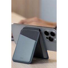 Uniq Lyden DS RFID-Block Manyetik Kartlıklı Stant Mavi