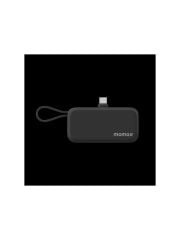 Momax Ip130d Power Mini 5000mah Dahili Katlanabilir Usb Siyah