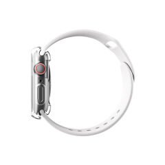 Uniq Apple Watch 45mm Garde Kasa Cam Ekran Koruyucu Şeffaf