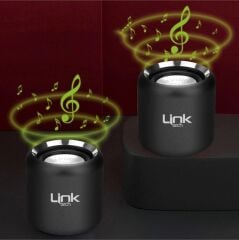 Linktech Bm5 Bluetooth Speaker Mini Hoparlör Siyah