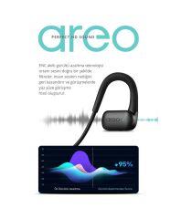 Powerway Areo Kulak İçi Bluetooth Kulaklık Siyah