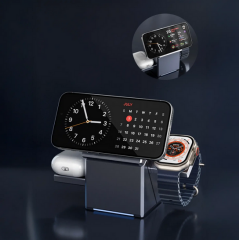 Earldom Wc65 3 İn 1 15w Telefon 2.5w Saat Ve 5w Airpods Uyumlu Charger