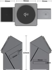 Earldom Wc65 3 İn 1 15w Telefon 2.5w Saat Ve 5w Airpods Uyumlu Charger