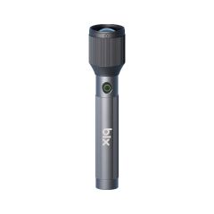 Bix Bx2143fl 24w Led 1100 Lümen Şarjlı Uzun Menzilli El Feneri Gri